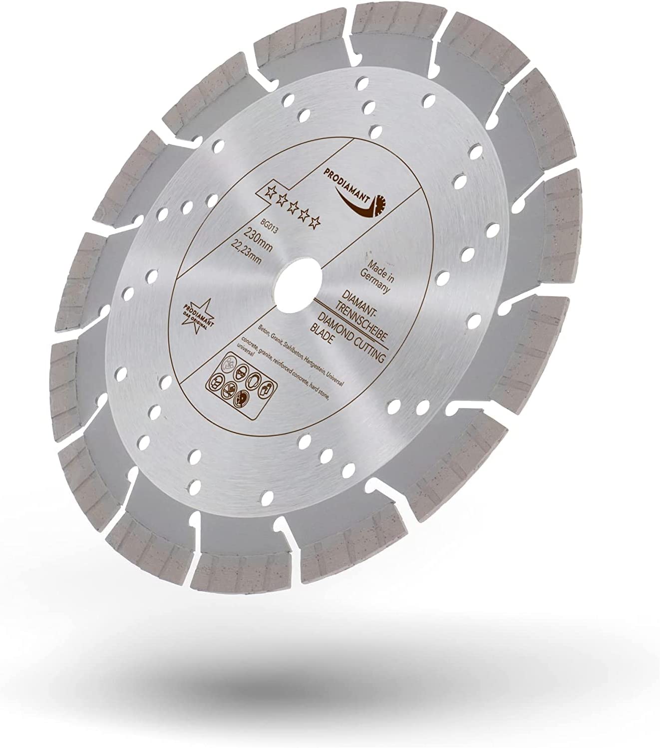 diamanttrennscheibe 230mm made in germany